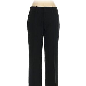 EUC Banana Republic Size 6 Wool Black Pants Pleated Trousers Careerwear